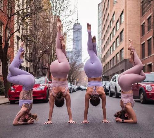 倒立好處示意圖